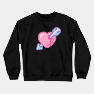 Arrow through the heart Crewneck Sweatshirt